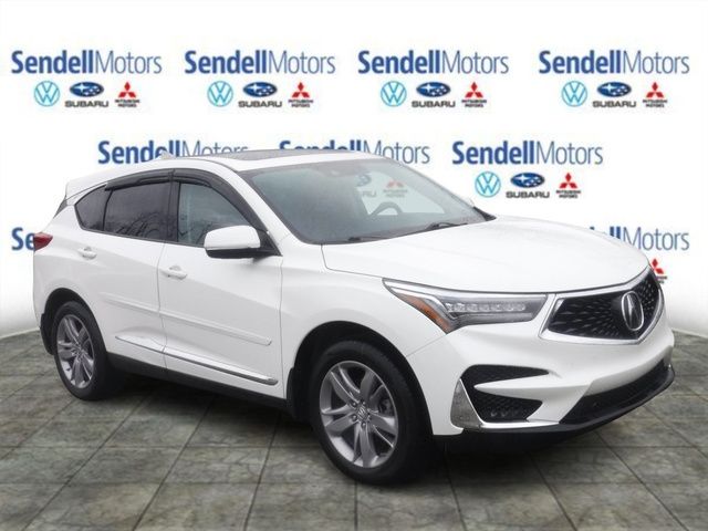 White Diamond Pearl 2019 Acura RDX SH-AWD with Advance Package SUV / Crossover All-Wheel Drive Automatic