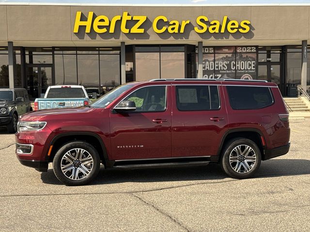 Velvet Red Pearlcoat 2025 Jeep Wagoneer SUV / Crossover Four-Wheel Drive 8-Speed Automatic
