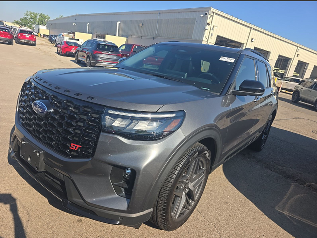 Gray Metallic 2025 Ford Explorer SUV / Crossover All-Wheel Drive Automatic