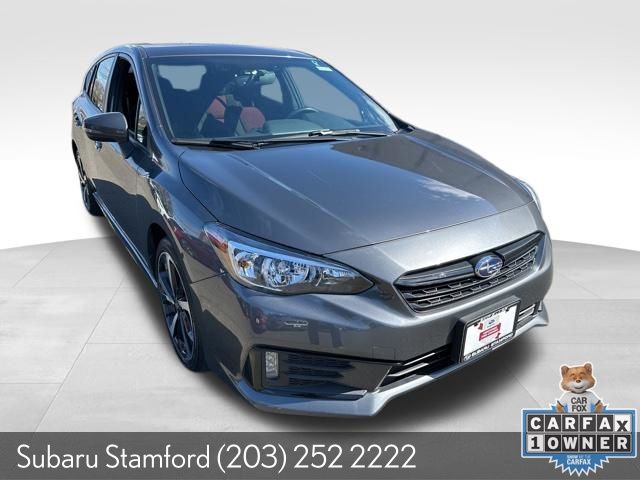 Magnetite Gray Metallic 2023 Subaru Impreza Sport Wagon AWD Wagon All-Wheel Drive Continuously Variable Transmission