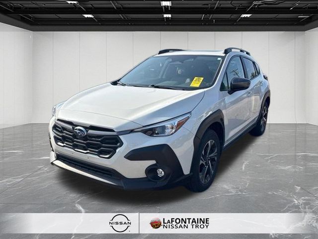 Crystal White Pearl 2024 Subaru Crosstrek SUV / Crossover All-Wheel Drive Continuously Variable Transmission
