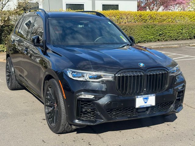 Black Sapphire Metallic 2020 BMW X7 M50i AWD SUV / Crossover All-Wheel Drive 8-Speed Automatic