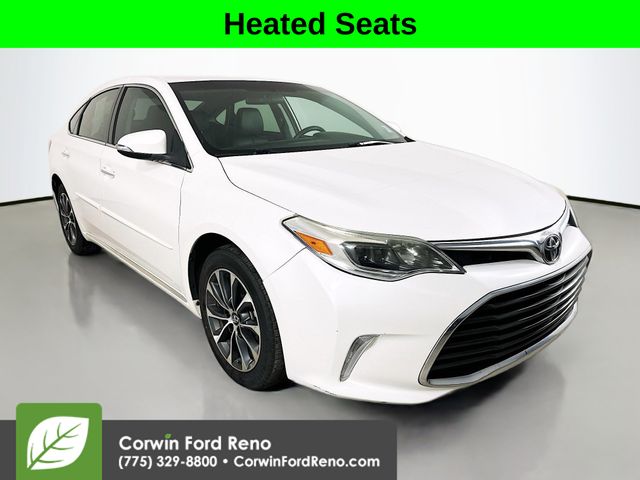 White (Blizzard Pearl) 2016 Toyota Avalon Sedan Front-Wheel Drive 6-Speed Automatic