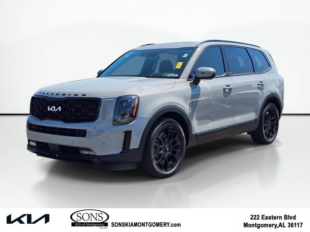 Wolf Gray 2022 Kia Telluride SUV / Crossover All-Wheel Drive 8-Speed Automatic