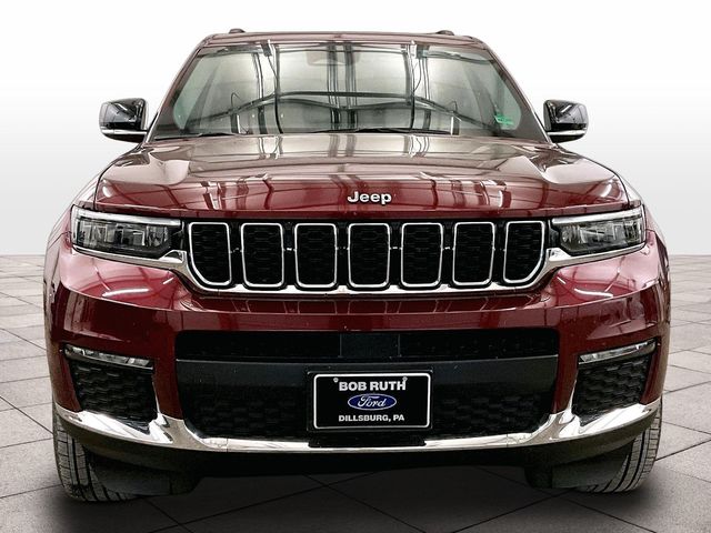 2021 Jeep Grand Cherokee L Limited Red at South Hills CDJR