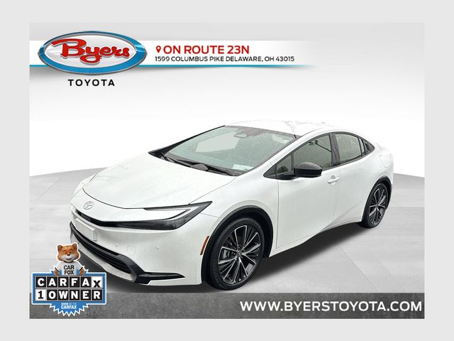 White (Wind Chill Pearl) 2024 Toyota Prius XLE FWD Hatchback Front-Wheel Drive Continuously Variable Transmission