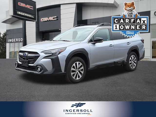 Ice Silver Metallic 2025 Subaru Outback Premium AWD SUV / Crossover All-Wheel Drive Continuously Variable Transmission