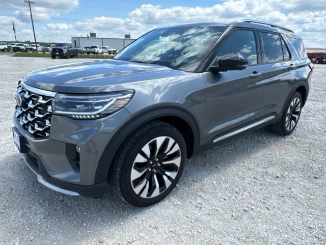 Carbonized Gray Metallic 2025 Ford Explorer SUV / Crossover All-Wheel Drive Automatic