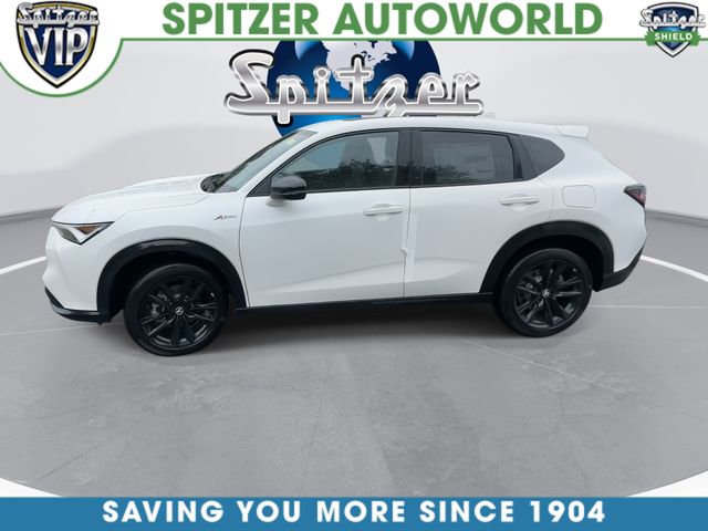 2026 Acura ADX A-Spec Advance Package Silver at Spitzer Acura