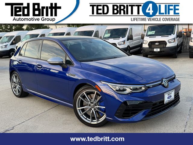 Lapiz Blue Metallic 2024 Volkswagen Golf R Hatchback All-Wheel Drive 7-Speed Dual Clutch