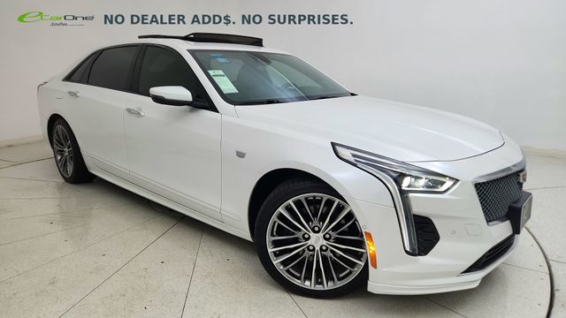 Crystal White Tricoat 2019 Cadillac CT6 3.0TT Sport AWD Sedan All-Wheel Drive Automatic
