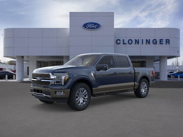 Blue 2026 Ford F-150 King Ranch SuperCrew 4WD Pickup Truck Four-Wheel Drive Automatic