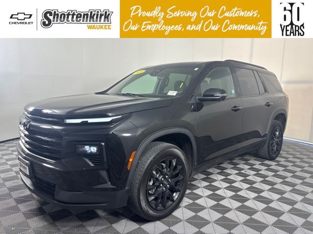 Mosaic Black Metallic 2024 Chevrolet Traverse SUV / Crossover Four-Wheel Drive 8-Speed Automatic
