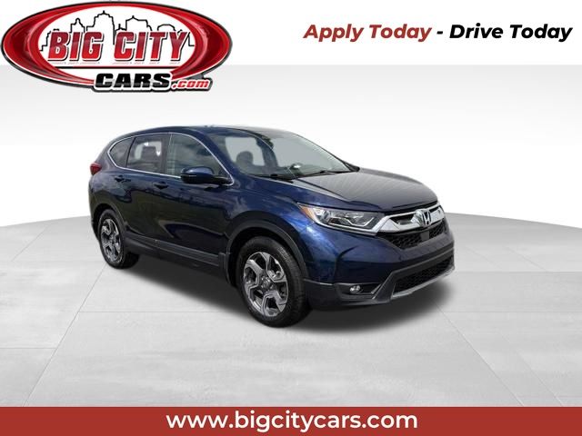Blue 2019 Honda CR-V SUV / Crossover Front-Wheel Drive Continuously Variable Transmission