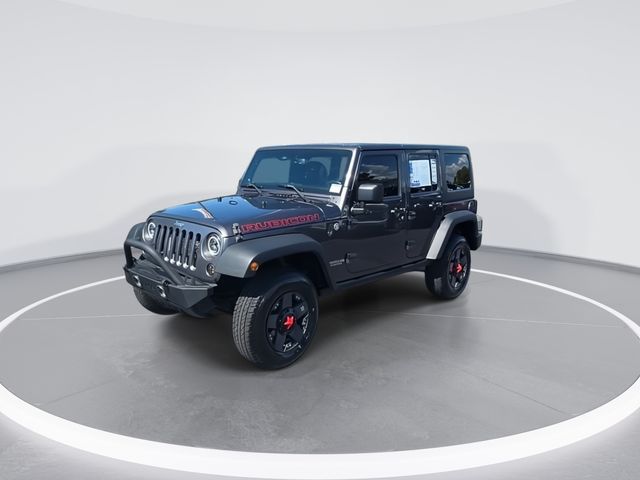 Used 2014 Gray Jeep Unlimited Rubicon image 4