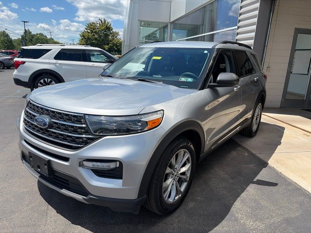 2023 Ford Explorer XLT Silver at Phil Fitts Ford