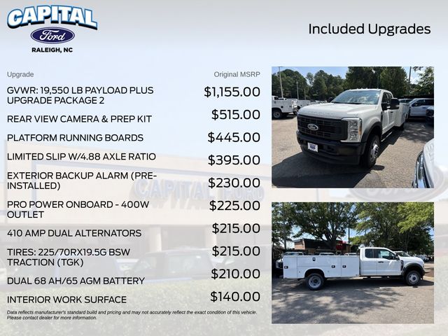 New 2026 White Ford 11FT SERVICE BODY image 3