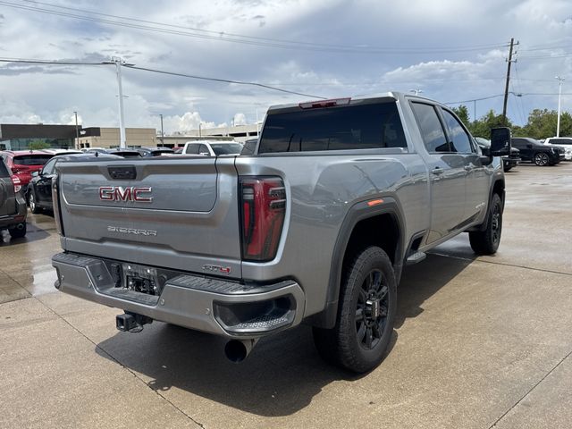 2025 GMC Sierra 2500HD AT4 Silver at Bayway Cadillac of The Woodlands