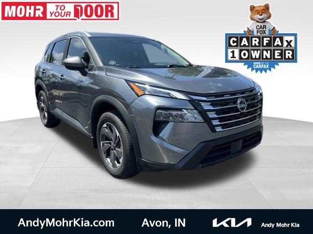 Gray (Gun Metallic) 2025 Nissan Rogue SUV / Crossover Front-Wheel Drive Continuously Variable Transmission