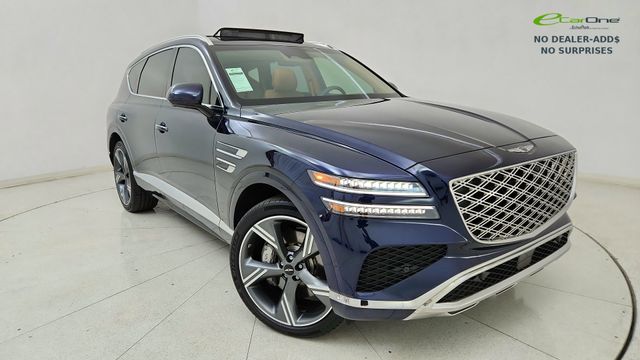 Capri Blue 2025 Genesis GV80 3.5T Prestige AWD SUV / Crossover All-Wheel Drive 8-Speed Automatic