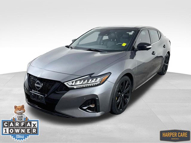 Gray (Gun Metallic) 2023 Nissan Maxima Sedan Front-Wheel Drive Continuously Variable Transmission