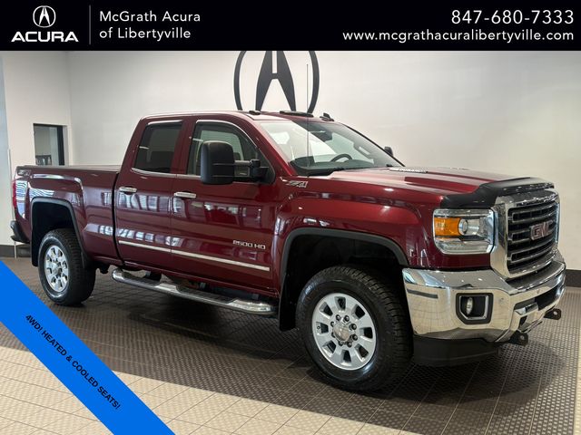 Sonoma Red Metallic 2015 GMC Sierra 2500HD Pickup Truck Four-Wheel Drive 6-Speed Automatic
