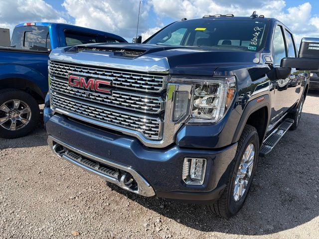 2021 GMC Sierra 2500HD Denali Blue at South Hills CDJR