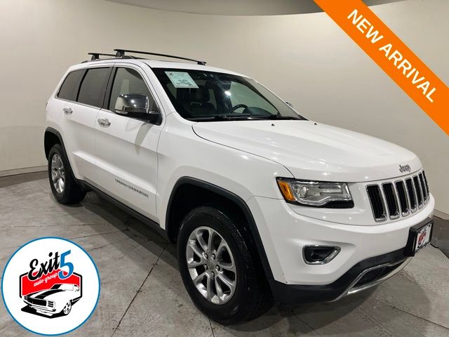 Bright White Clearcoat 2015 Jeep Grand Cherokee SUV / Crossover Four-Wheel Drive 8-Speed Automatic
