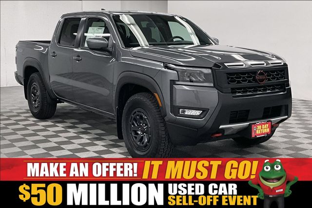 Gray (Gun Metallic) 2026 Nissan Frontier Pickup Truck 4X2 9-Speed Automatic Overdrive