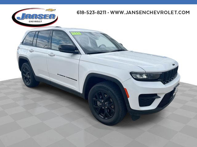 Bright White Clearcoat 2025 Jeep Grand Cherokee SUV / Crossover Four-Wheel Drive 8-Speed Automatic