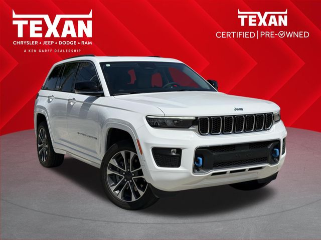 2022 Jeep Grand Cherokee Overland 4xe White at DeMontrond Automotive Group