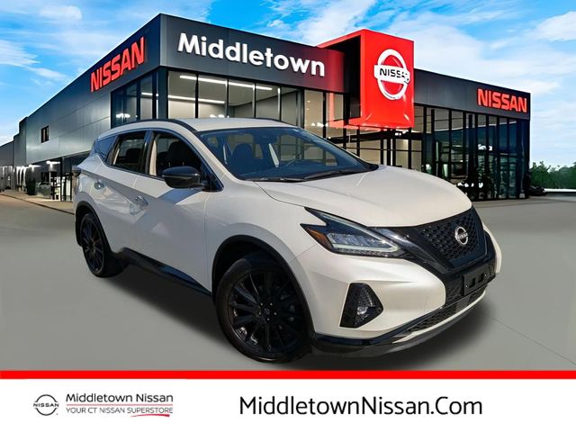 Pearl White Tricoat 2023 Nissan Murano SUV / Crossover All-Wheel Drive Continuously Variable Transmission