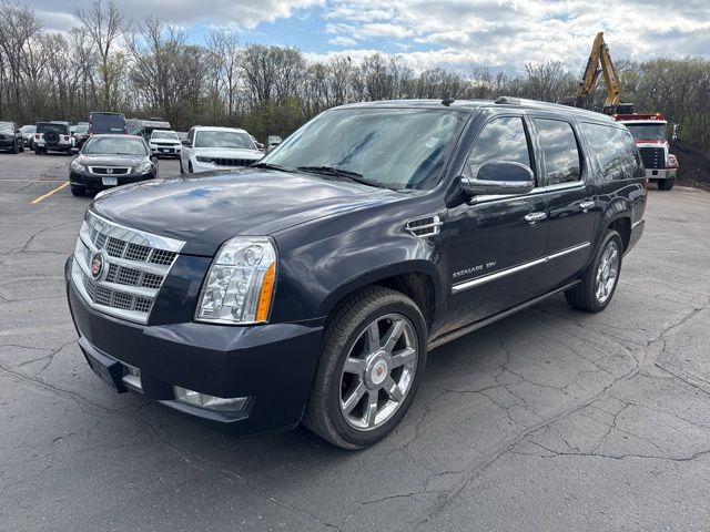 2013 Sapphire Blue Metallic Cadillac Escalade ESV Platinum Edition AWD SUV