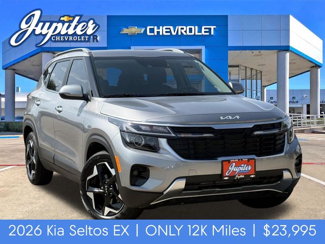 Steel Gray 2026 Kia Seltos SUV / Crossover Front-Wheel Drive Continuously Variable Transmission