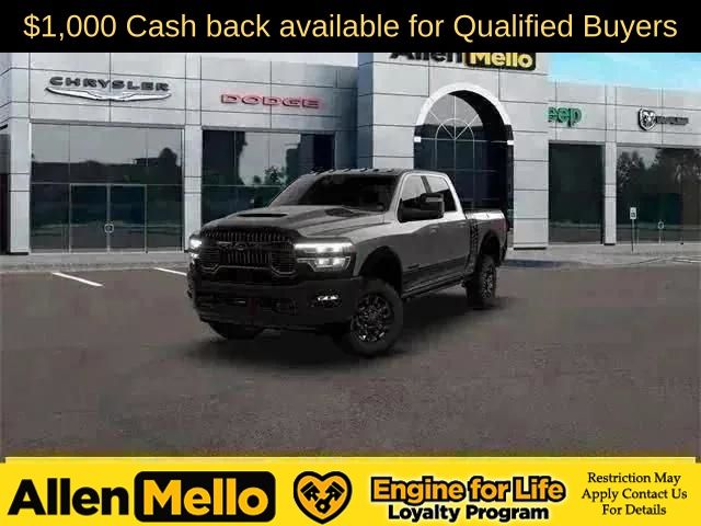 Gray (Granite Crystal Metallic Clearcoat) 2026 RAM 2500 Power Wagon Crew Cab 4WD Pickup Truck Four-Wheel Drive 8-Speed Automatic