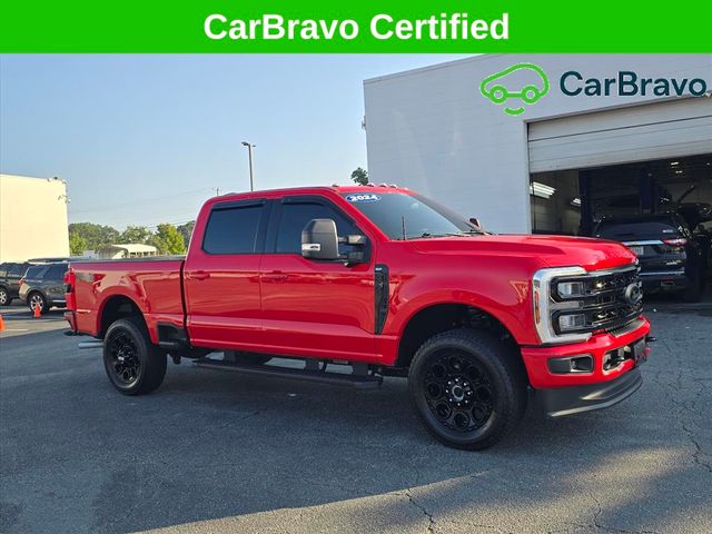 Race Red 2024 Ford F-250 Super Duty Pickup Truck Four-Wheel Drive Automatic