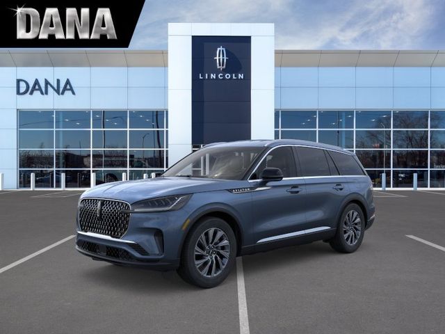 Whisper Blue Metallic Clearcoat 2026 Lincoln Aviator SUV / Crossover All-Wheel Drive Automatic
