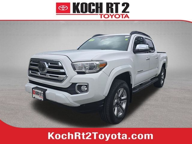 Super White 2018 Toyota Tacoma Pickup Truck Four-Wheel Drive 6-Speed Automatic