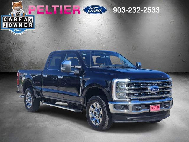 Blue Metallic 2024 Ford F-250 Super Duty Lariat Crew Cab 4WD Pickup Truck Four-Wheel Drive Automatic