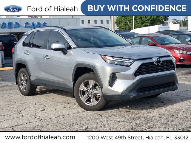 Silver Sky Metallic 2024 Toyota RAV4 XLE FWD SUV / Crossover Front-Wheel Drive 8-Speed Automatic