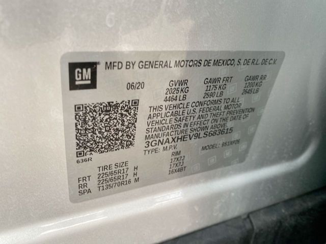 Used 2020 Chevrolet Equinox For Sale in Livonia, MI