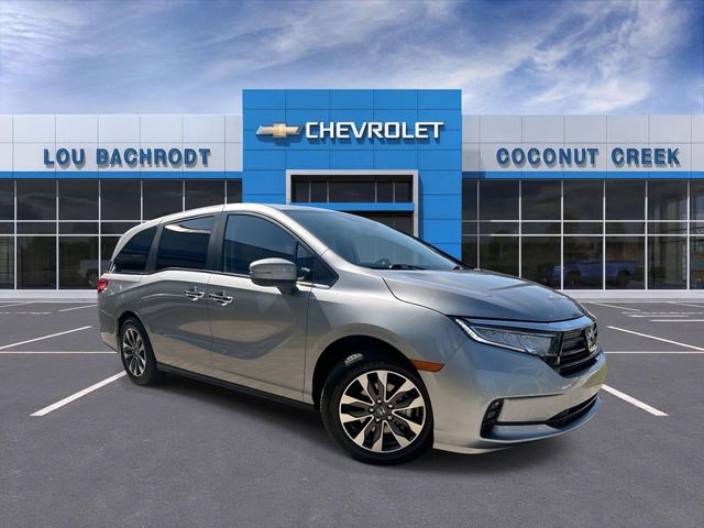 Gray 2024 Honda Odyssey Minivan Front-Wheel Drive Automatic