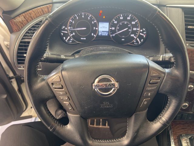 2018 Nissan Armada SL White at EAG Ford Navasota