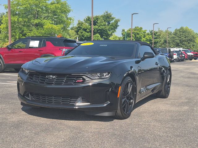 Black 2024 Chevrolet Camaro Convertible Rear-Wheel Drive Automatic