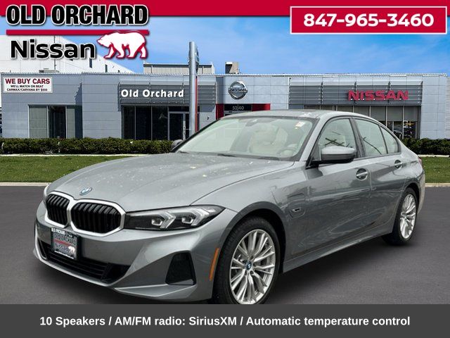 Skyscraper Gray Metallic 2023 BMW 3 Series Sedan All-Wheel Drive 8-Speed Automatic