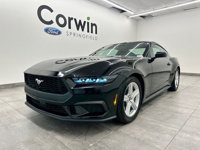 Shadow Black 2026 Ford Mustang EcoBoost Premium Fastback RWD Coupe Rear-Wheel Drive Automatic