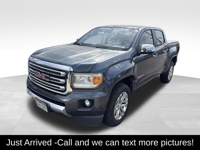 Cyber Gray Metallic 2015 GMC Canyon Pickup Truck Four-Wheel Drive 6-Speed Automatic