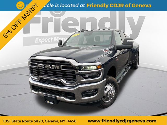 Forged Blue Metallic 2026 RAM 3500 Pickup Truck Four-Wheel Drive 8-Speed Automatic