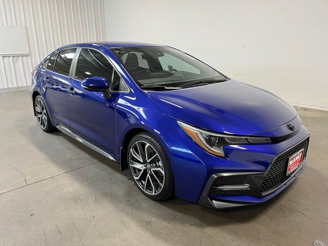 blue crush 2022 Toyota Corolla Sedan Front-Wheel Drive Continuously Variable Transmission