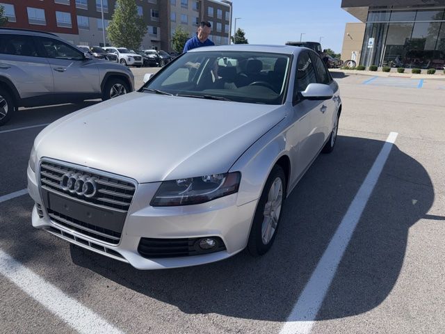 Silver 2011 Audi A4 2.0T quattro Premium AWD Sedan All-Wheel Drive 8-Speed Automatic
